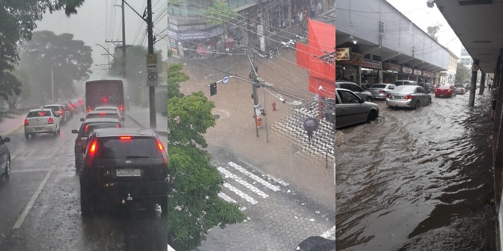 Temporal causa alagamentos em Nova Friburgo