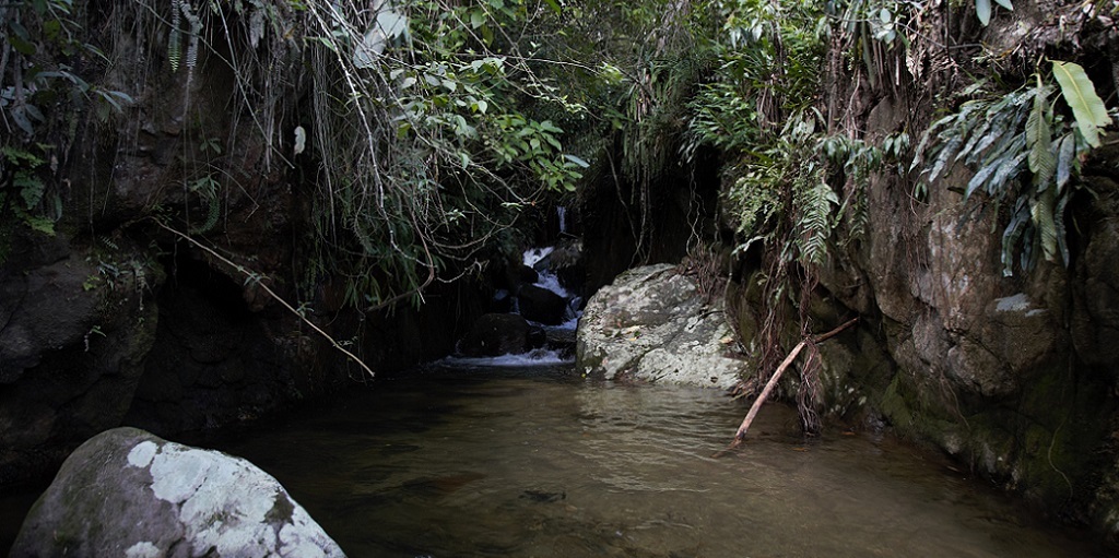 Cachoeira Indiana Jones fica na localidade de Boa Esperança, em Nova Friburgo