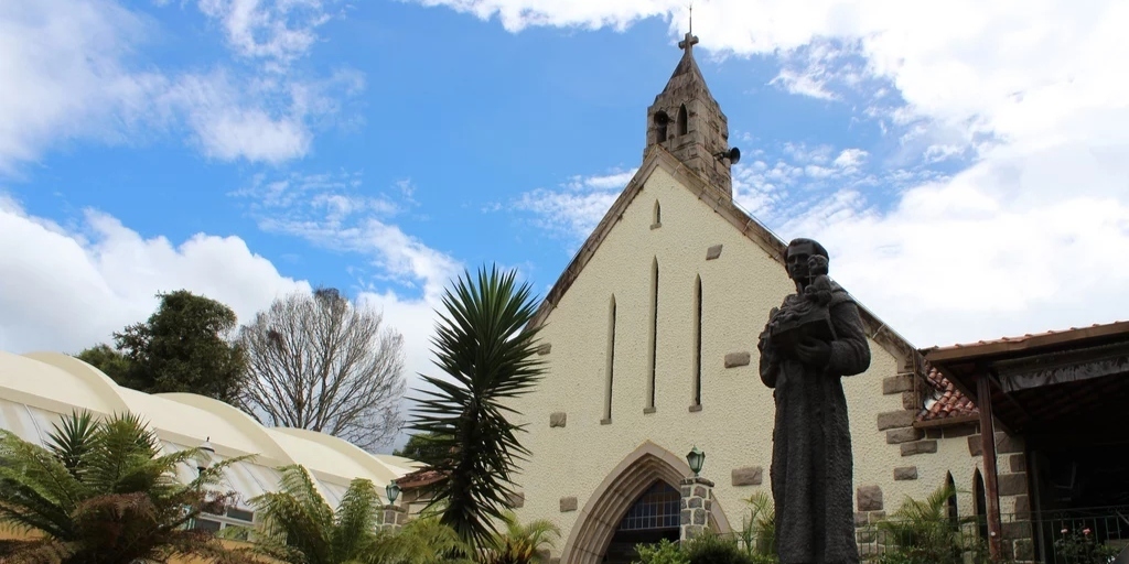 Igreja em homenagem ao santo no bairro Alto, em Teresópolis