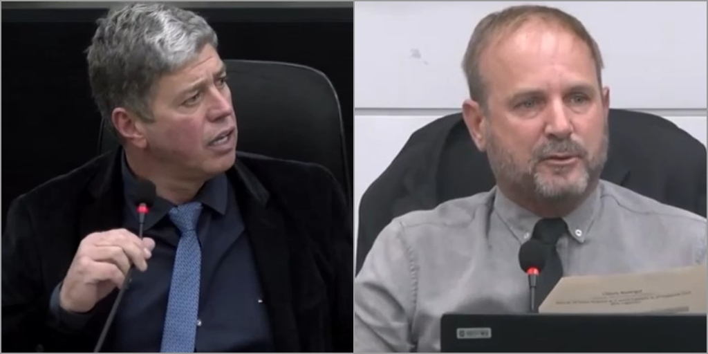 Carlinhos do Kiko (PL) e José Carlos Schwab (União) votaram contrários ao projeto 