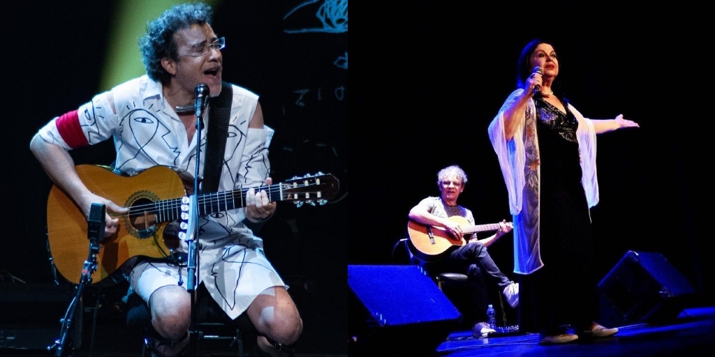 Paulinho Moska e Amelinha vão agitar o 'Verão Musical' em Arraial do Cabo