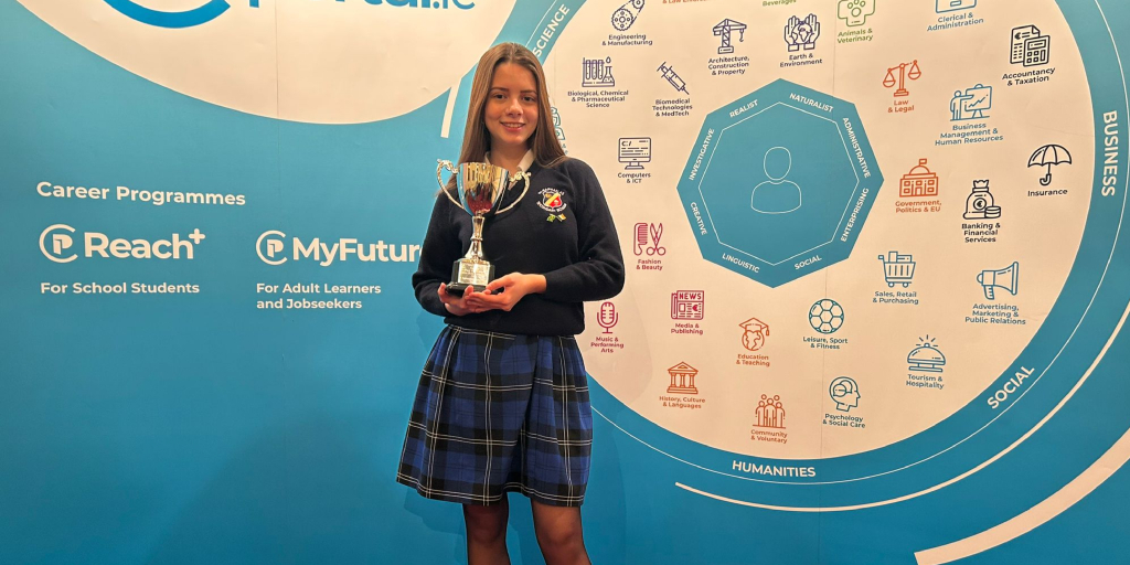 Jovem friburguense é premiada em competição de educação nesta quarta-feira na Irlanda