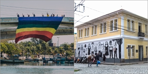 Dia do Orgulho LGBTQIA+ tem bandeirão estendido em Cabo Frio e vários eventos em Friburgo