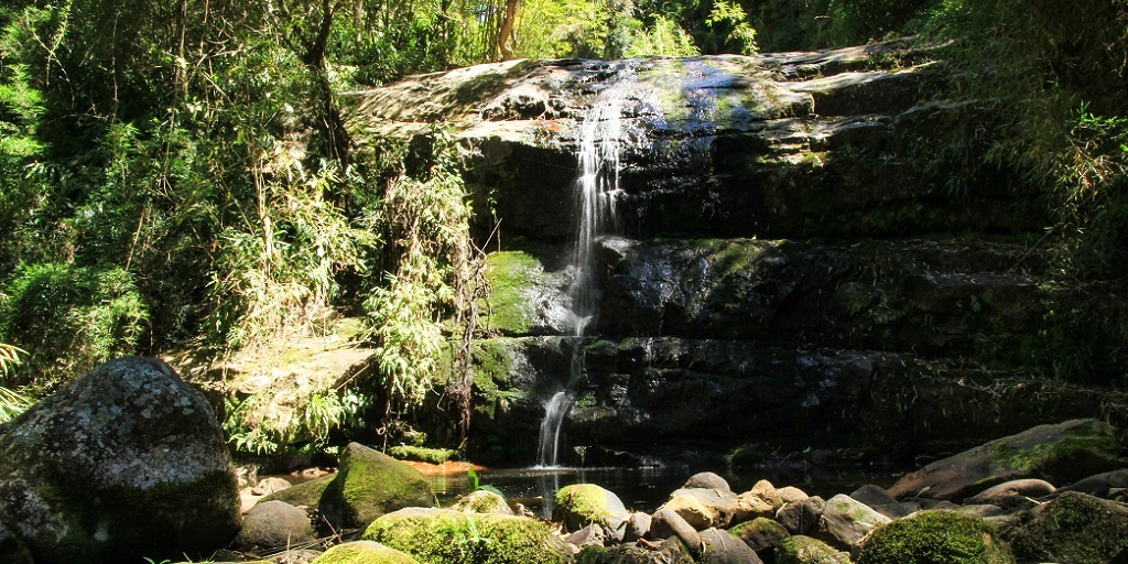 Cachoeira da Adutora fica no bairro do Cascatinha, em Nova Friburgo