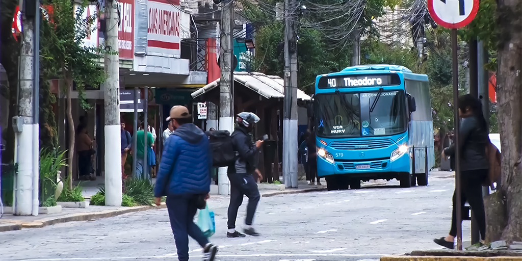 Itinerário de linhas de ônibus é alterado em Friburgo devido às obras; veja as mudanças