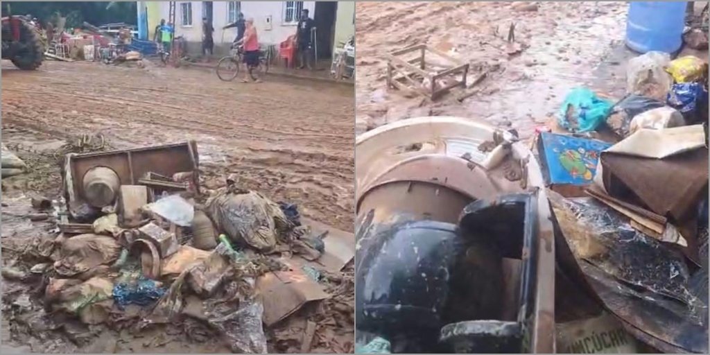 Prefeitura de Cantagalo arrecada itens para moradores afetados pelas chuvas nos distritos de Boa Sorte e Euclidelândia