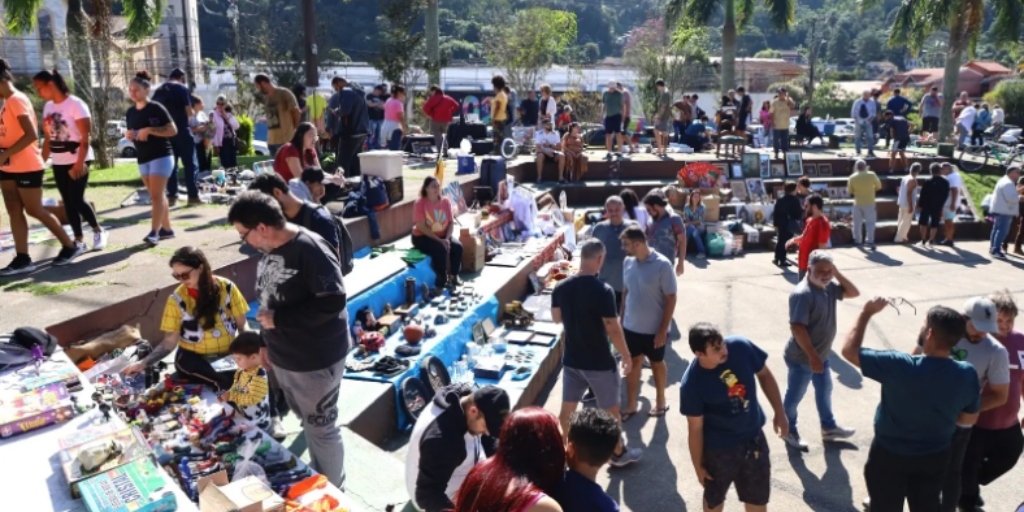 A Feira do Rolo ocorre a cada 15 dias, já o Encontrão acontece no Dia das Crianças