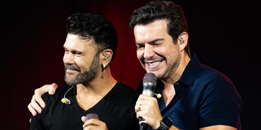 A dupla sertaneja, Marcus & Belutti, agita a praça do Suspiro nesta sexta-feira