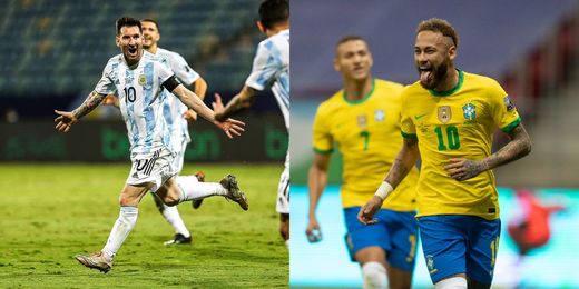 Final da Copa América movimenta torcidas e rivalidade entre Brasil e Argentina