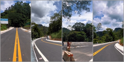Novo acesso à estrada Serramar, em Nova Friburgo, deve ser liberado nesta semana, diz DER