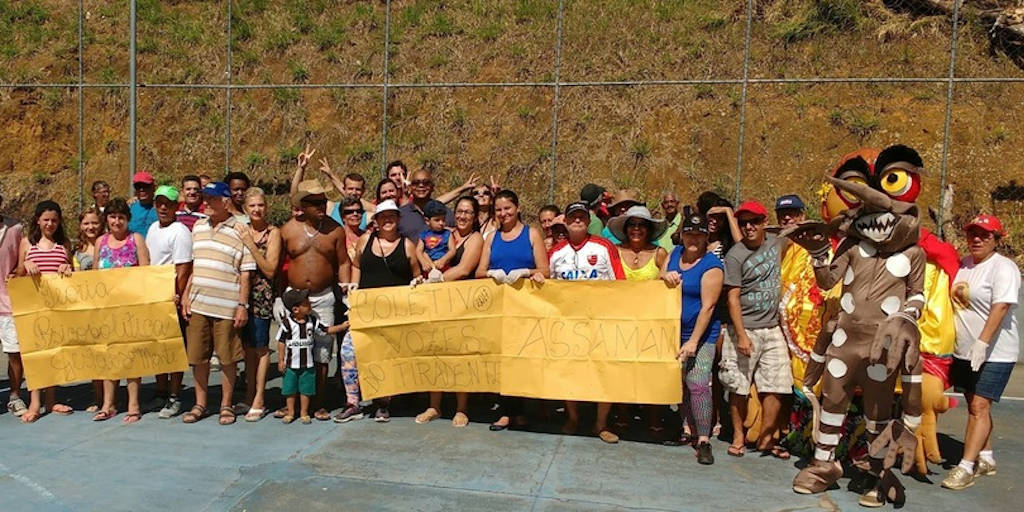 Primeira ação realizada pelo Coletivo foi uma campanha contra o mosquito Aedes aegypti