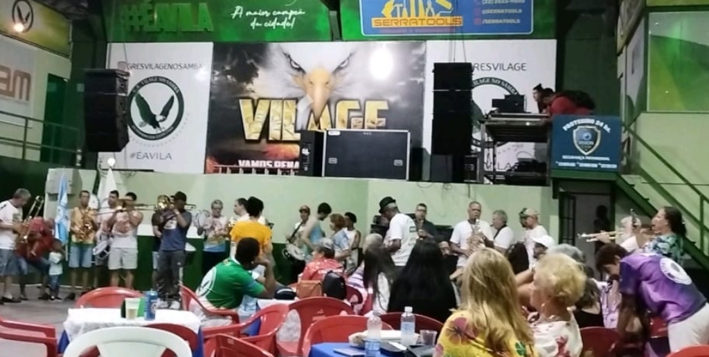 Evento aconteceu na quadra da Vilage no Samba neste domingo, 29